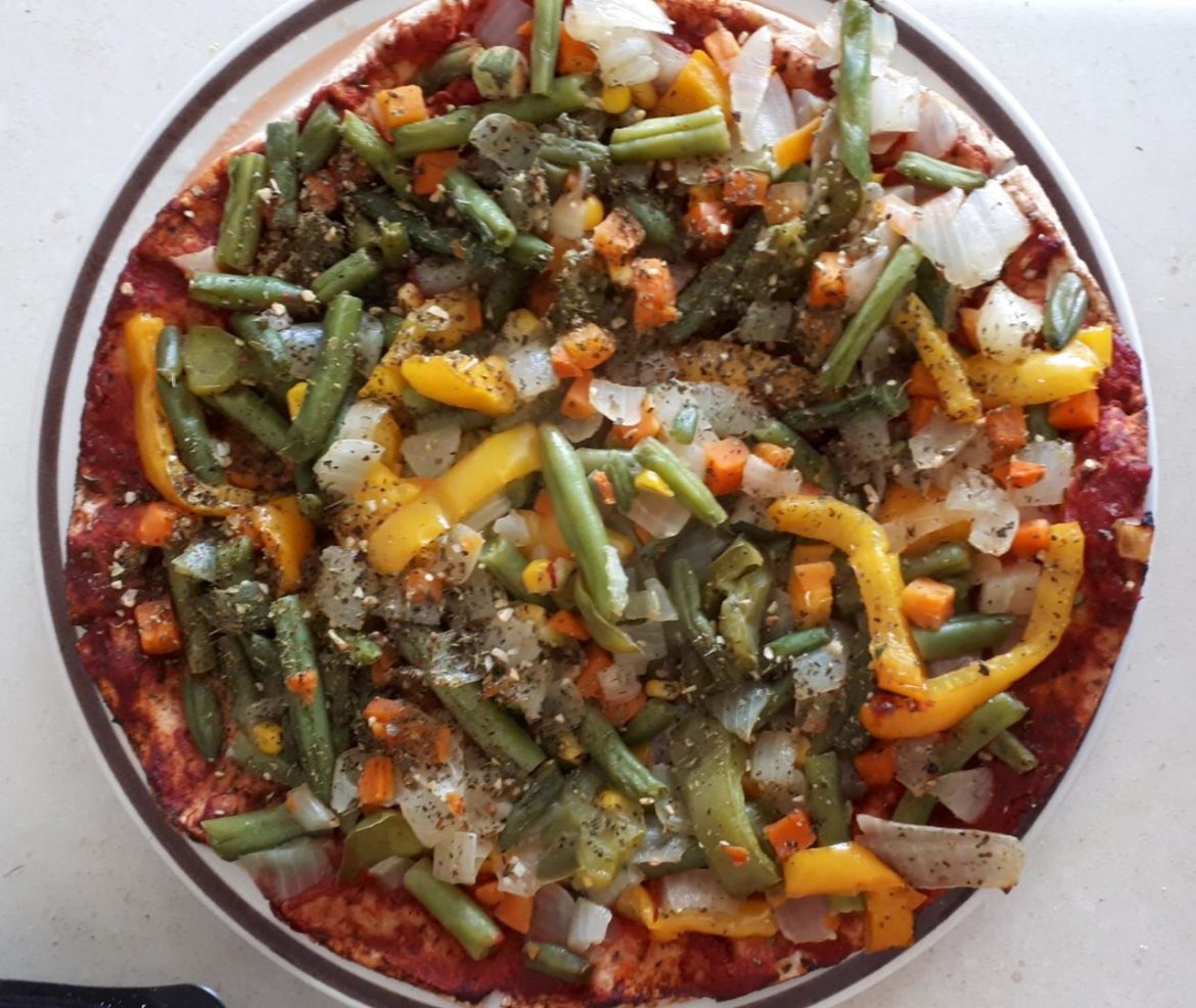 Homestyle Vegan Pizza